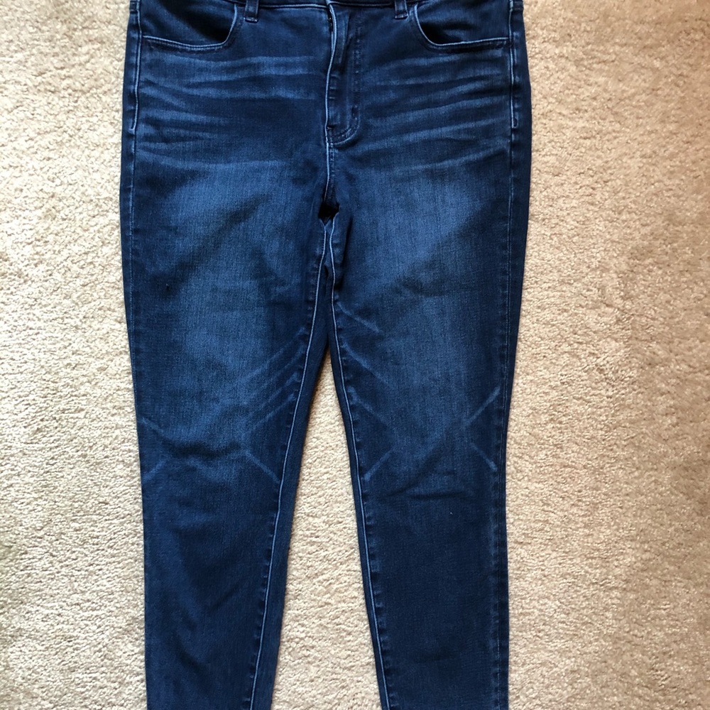 American Eagle spr  stretch high-rise jegging crop